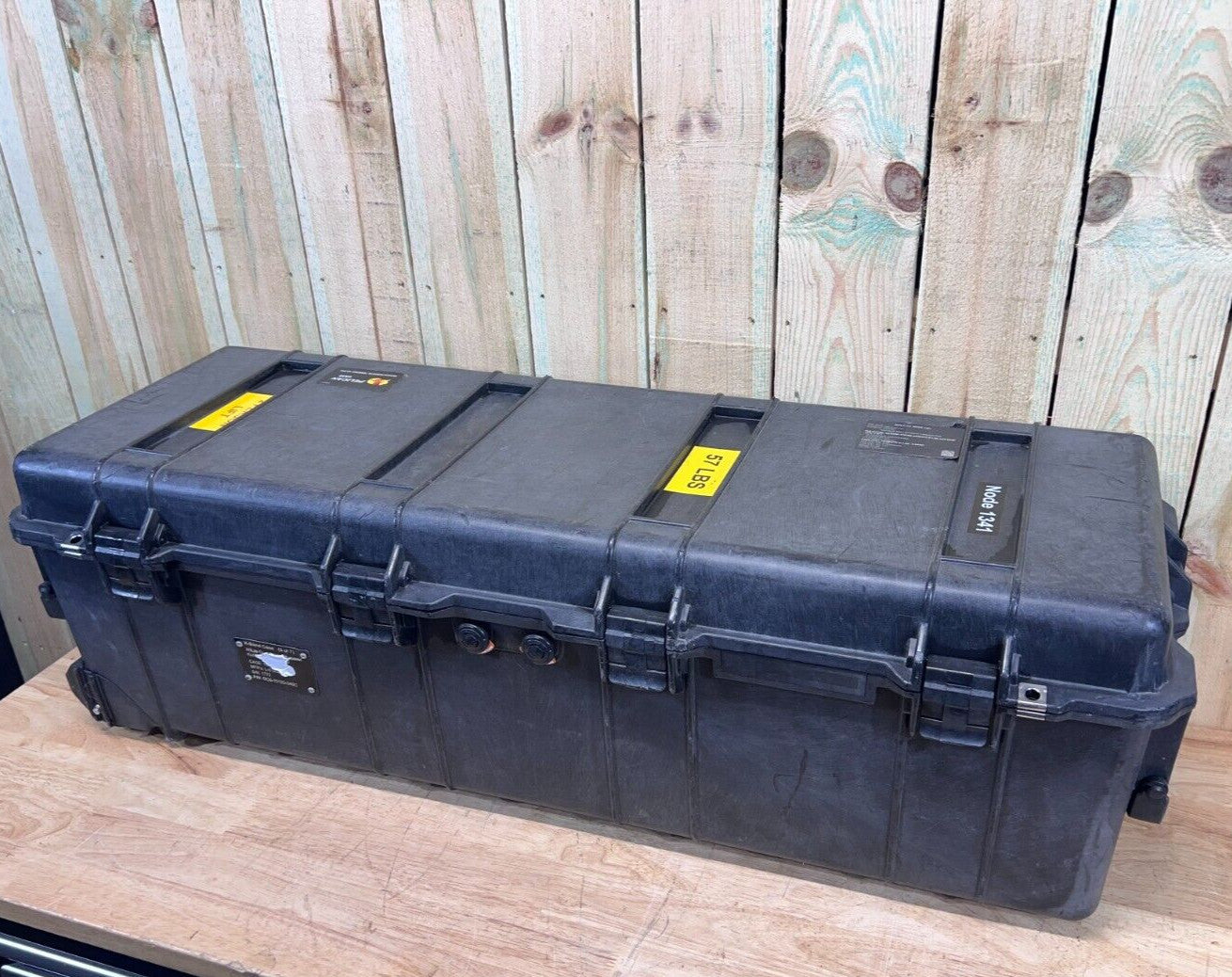 Pelican 1740 Protector Case Black Waterproof Good Condition AB Free Shipping