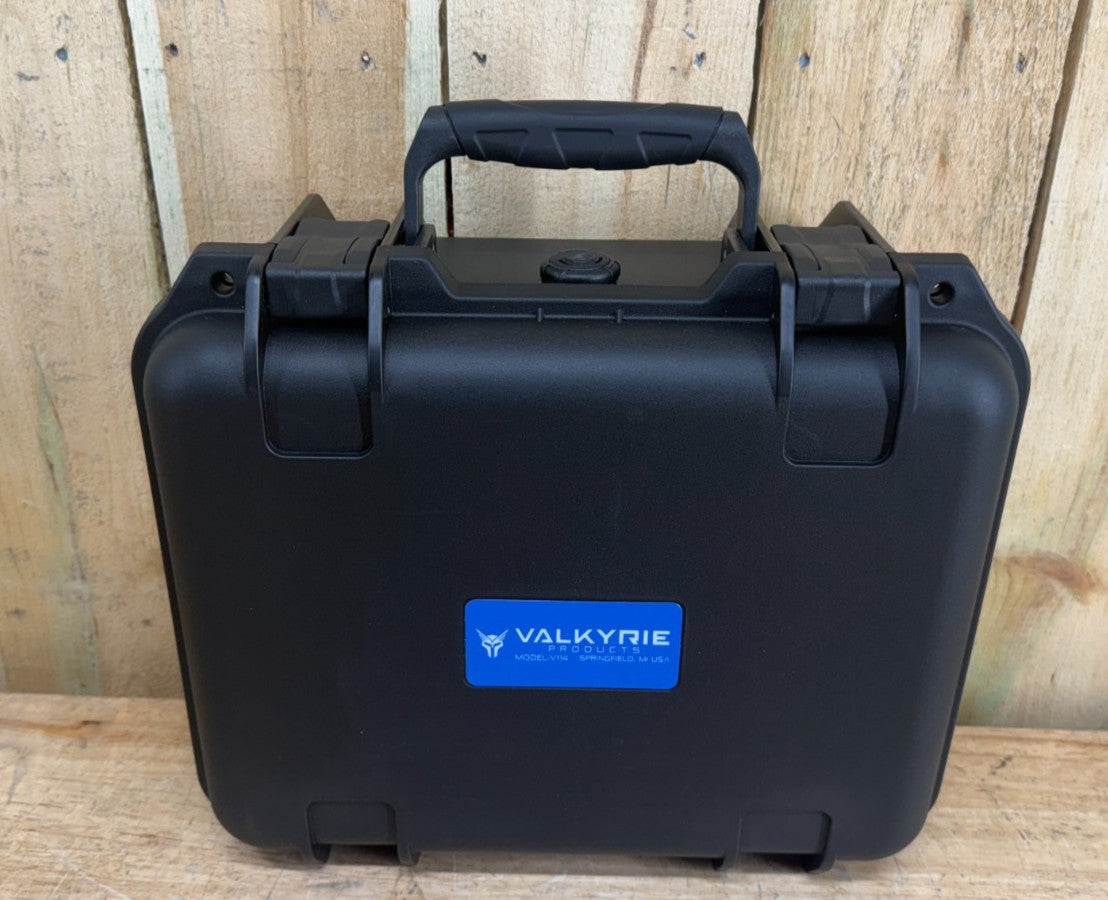 Valkyrie V114 Handheld Case Waterproof Storage W/ Pluck N Pull Foam Brand New