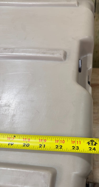 Pelican Hardigg Case 25.5" X 24" X 17" Tan Military Waterproof Storage
