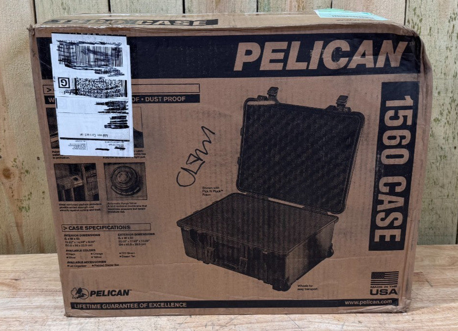 Thomas EMS Clima-Tech Climate Controlled Case Pelican 1560 - New in Box