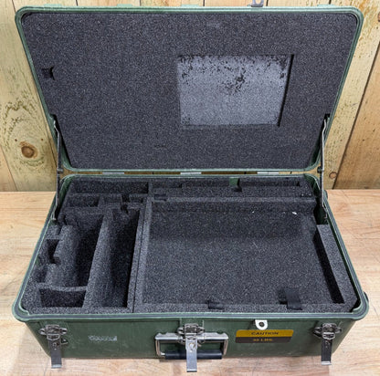 ECS 24x15x10 Rolling Waterproof Footlocker With Handle Case Storage
