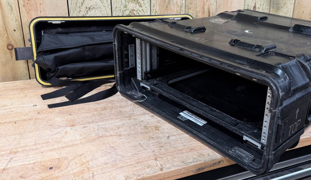 ECS Server 3U Rack Rackmount 19" X 20" Frame Waterproof Black Storage Case
