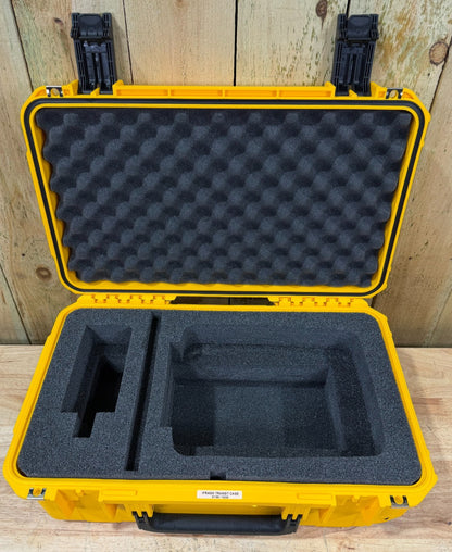 SKB 3i-2011-7 iSeries Waterproof Rolling Case Yellow Good Condition A/B