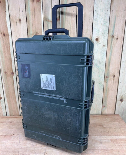 Pelican iM2975 Storm Case Rolling Waterproof Green Good Condition AB