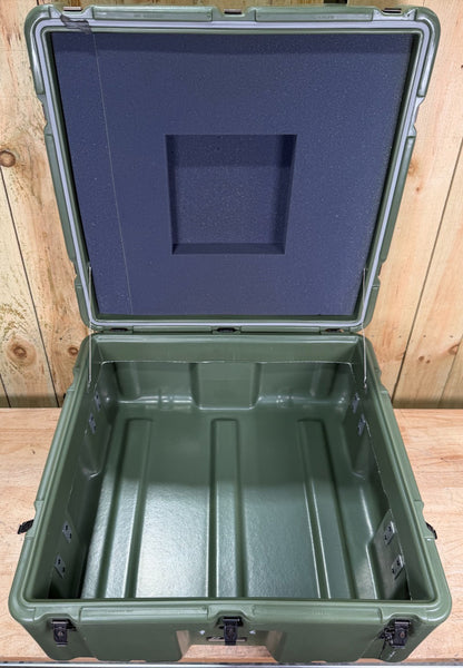 Pelican Hardigg Footlocker Green Case 27.5x26x15" Military PSI Waterproof