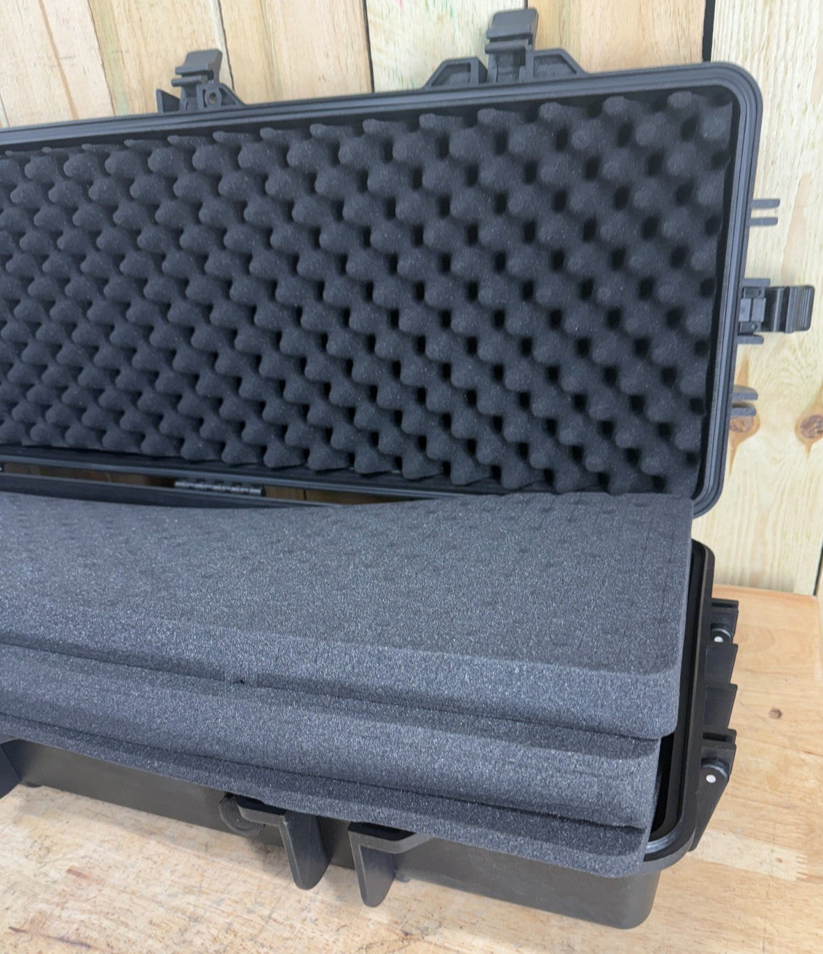 Valkyrie V154 Rifle Case Waterproof Storage W/ Pluck N Pull Foam Brand New 54"