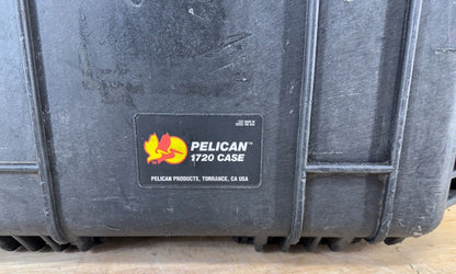 Pelican 1720 Rifle Case Protector Rolling Black Long Grade AB Free Ship