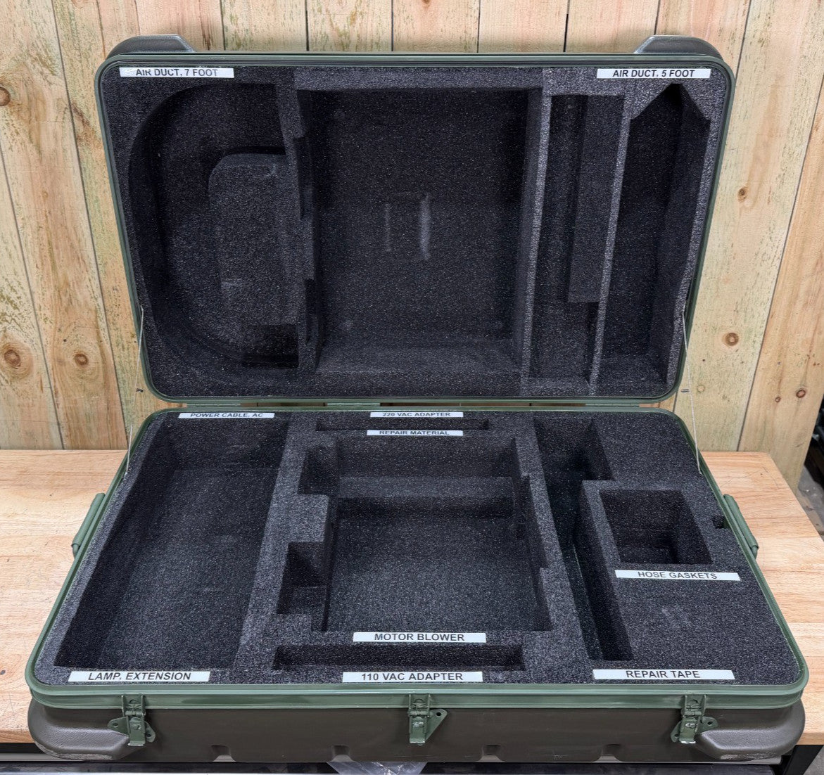 Thermodyne Storage Case 38.5x24.5x14"  Military Waterproof Footlocker Hardigg