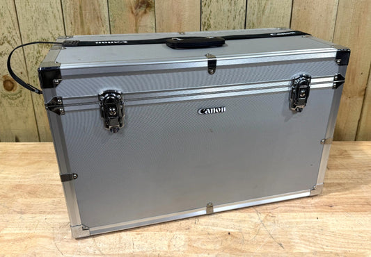 Canon Camera Case Japan 25x11.5x15.5" Silver Storage W Strap