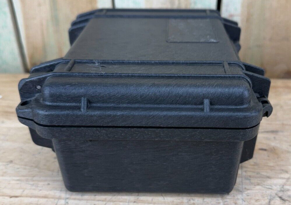 Pelican 1120 Black Hard Case Protector Waterproof Good Condition AB Free Ship