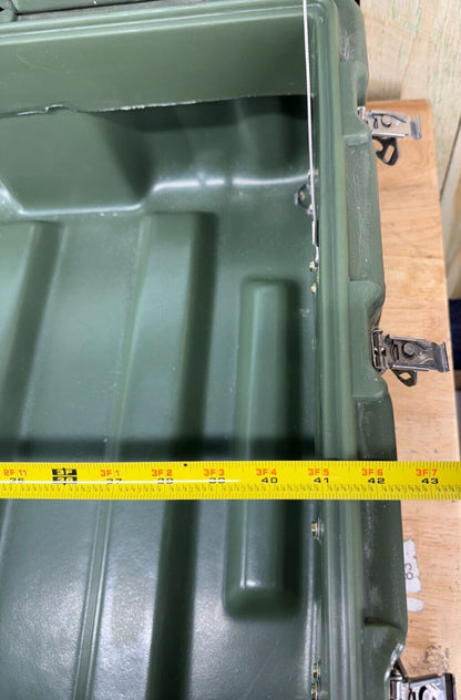 Pelican Hardigg Case 43"x24"x13.5"  Military Waterproof Footlocker
