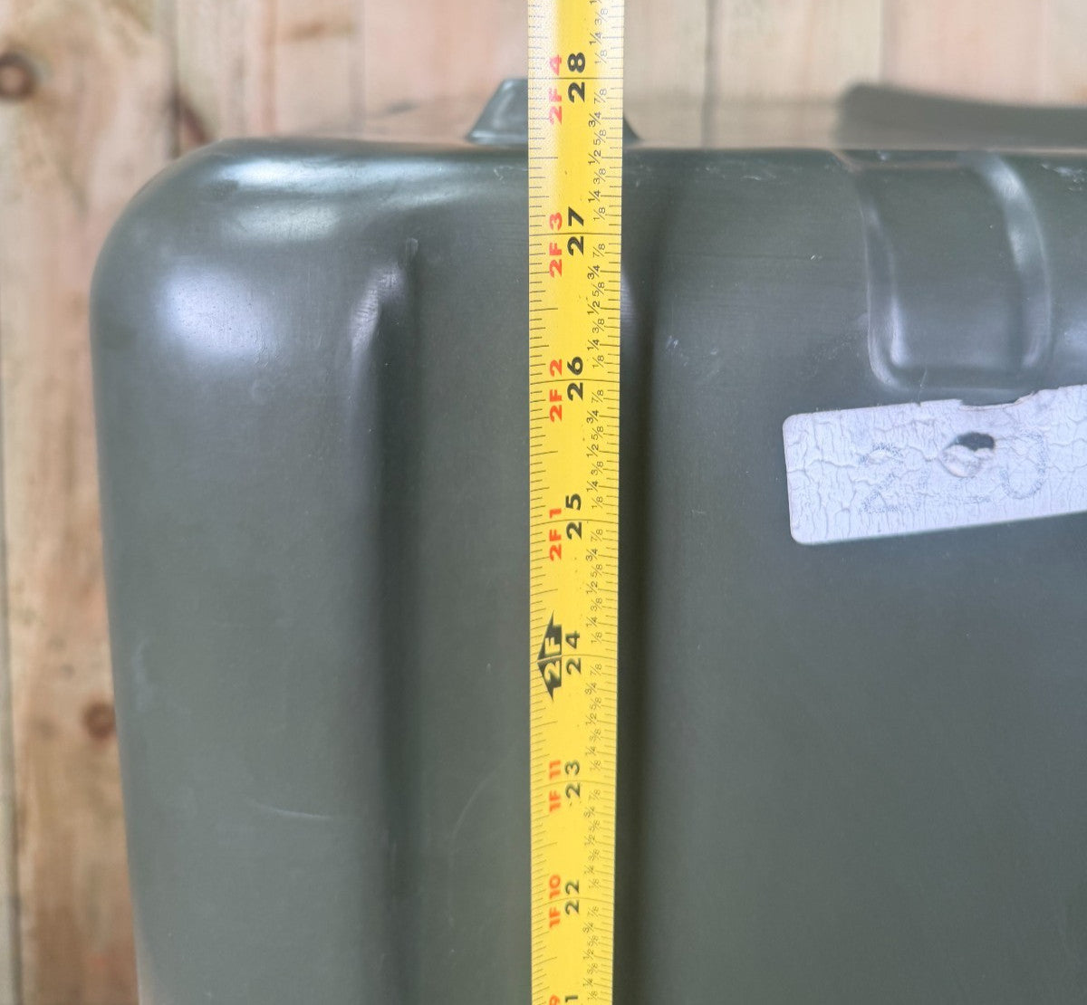 Hardigg Footlocker  25.5x23.5x28” Green Large Case  Military Waterproof