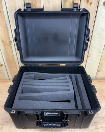Pelican Air 1607 Hard Case Protector Rolling Black Good Condition AB Free Ship