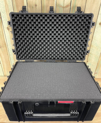 Valkyrie Products V133 Large Rolling Storage Case Waterproof W/ Pluck Foam