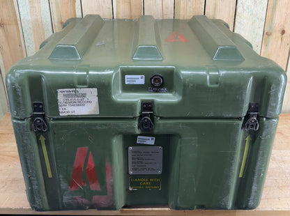 Pelican Hardigg Case 29"x27"x21" Green Waterproof Storage Footlocker