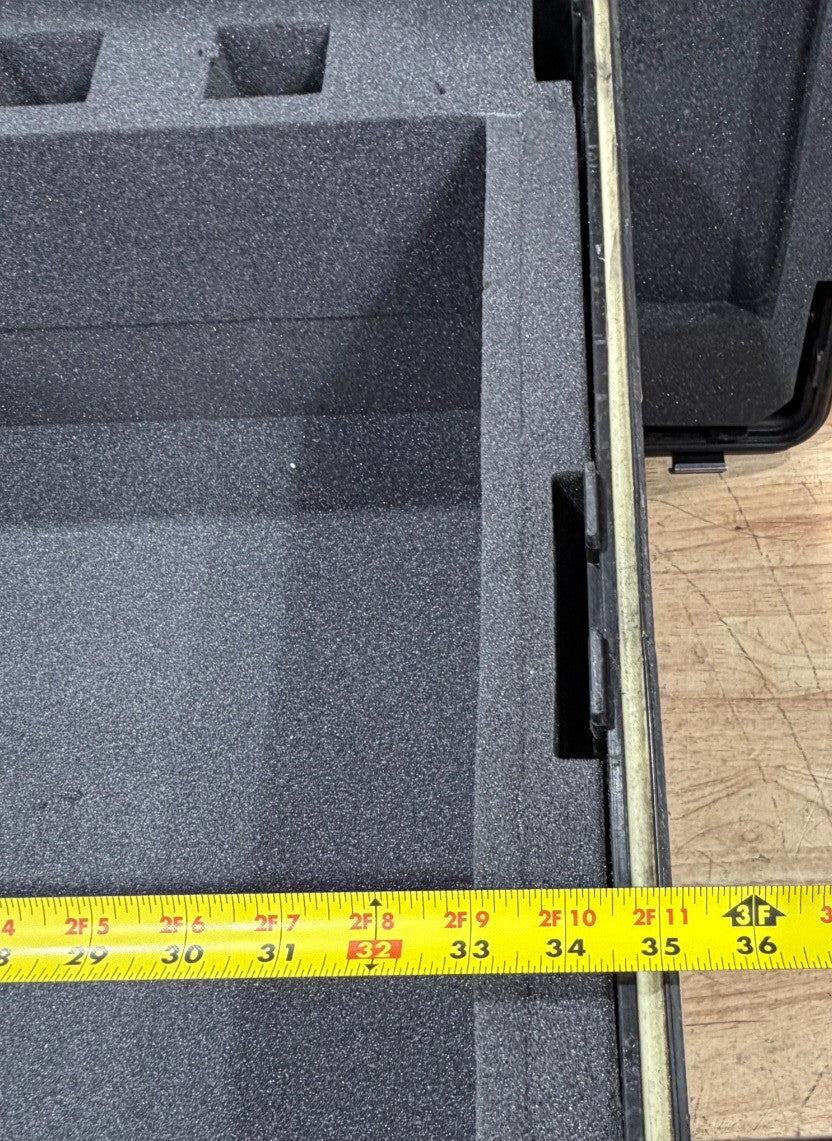 Thermodyne Military Surplus 36x29x21.5" Rolling Case Black Waterproof Storage