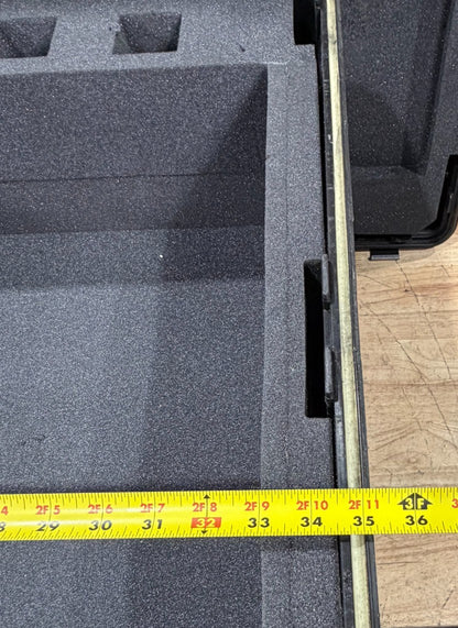 Thermodyne Military Surplus 36x29x21.5" Rolling Case Black Waterproof Storage