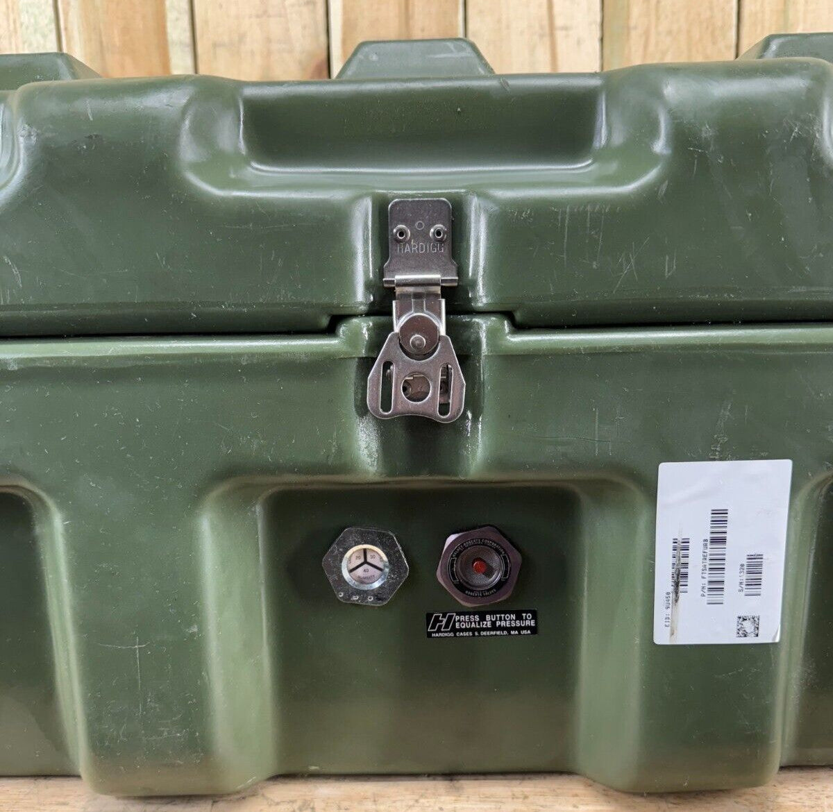 Pelican Hardigg Case 43"x24"x13.5"  Military Waterproof Footlocker