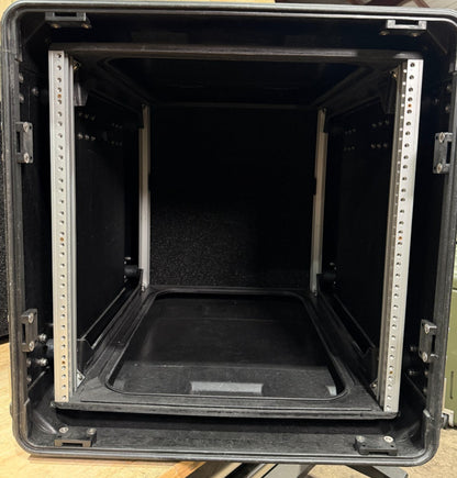 ECS Server Rack Rackmount 11U 19" X 24" Waterproof Storage Case W/ Rack Pelican