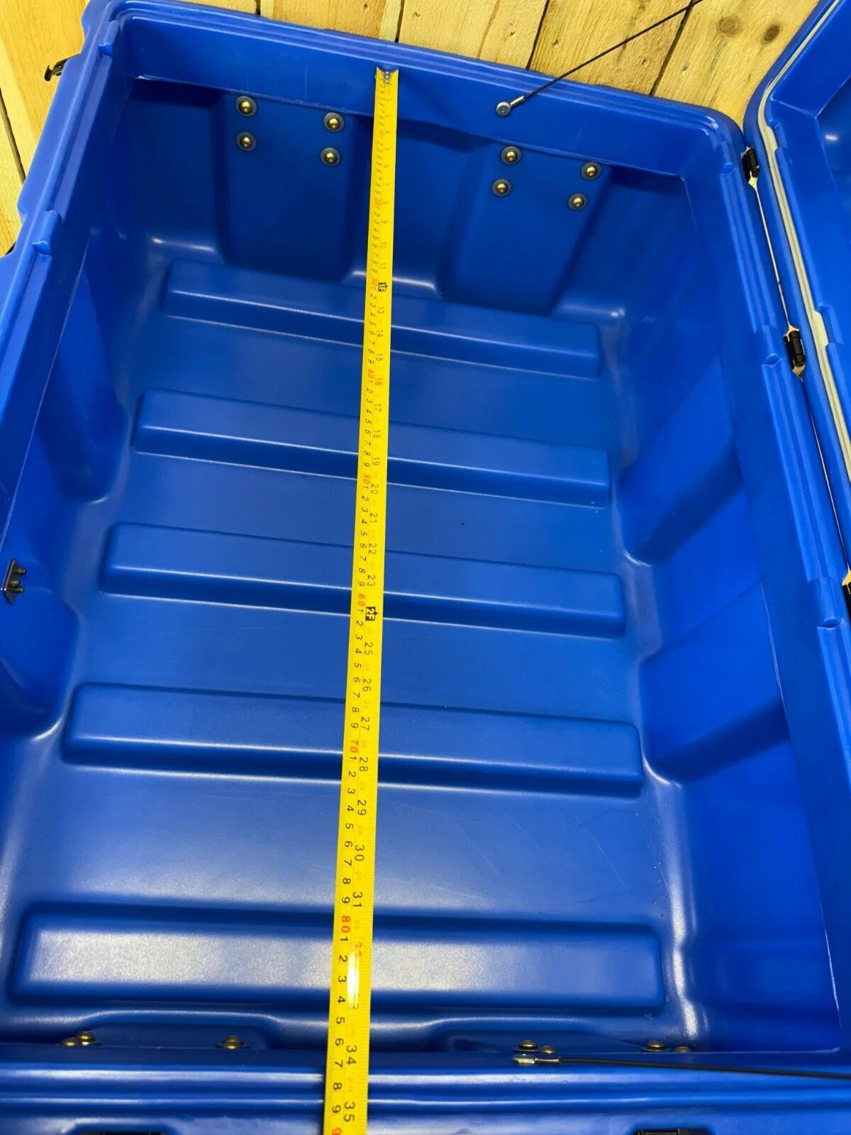 Blue Pelican Hardigg Case 37.5"27.5"19" Military Waterproof Footlocker W/ Foam