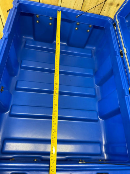 Blue Pelican Hardigg Case 37.5"27.5"19" Military Waterproof Footlocker W/ Foam