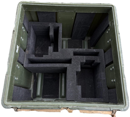 Pelican Hardigg Case 30"x30"x29"  Military Waterproof Storage Case