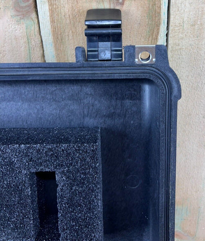 Pelican 1450 Black Hard Case Protector Waterproof Used Condition BC Free Ship