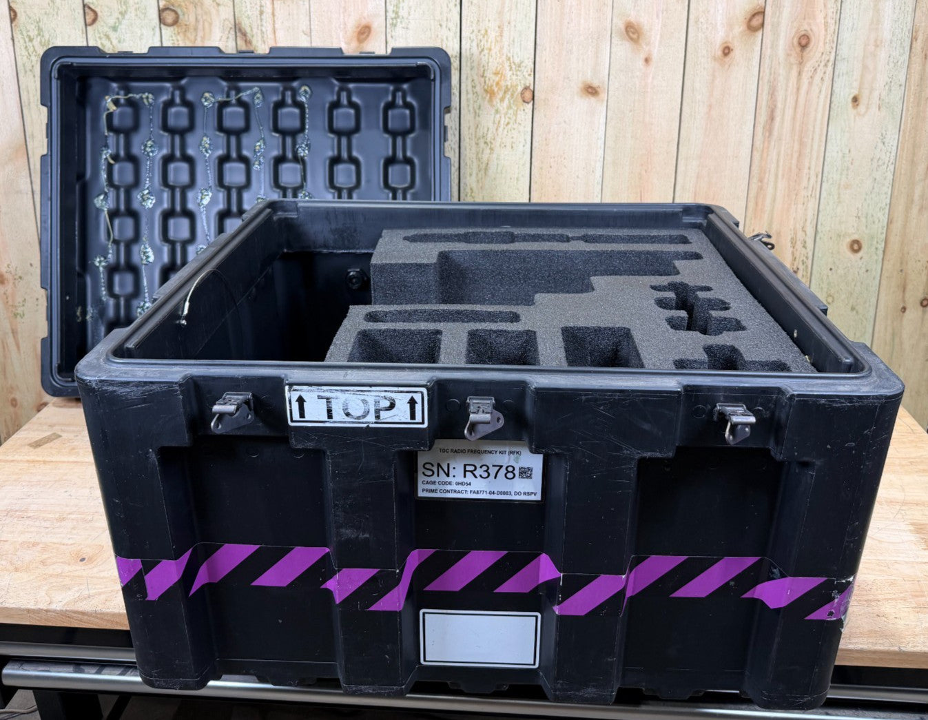 ECS Loadmaster Case 29x25x20.5" IN Military Surplus Transit Black Grade AB