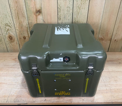 Pelican Hardigg Footlocker Green Case 18.5x18.5x15.5" Military Waterproof