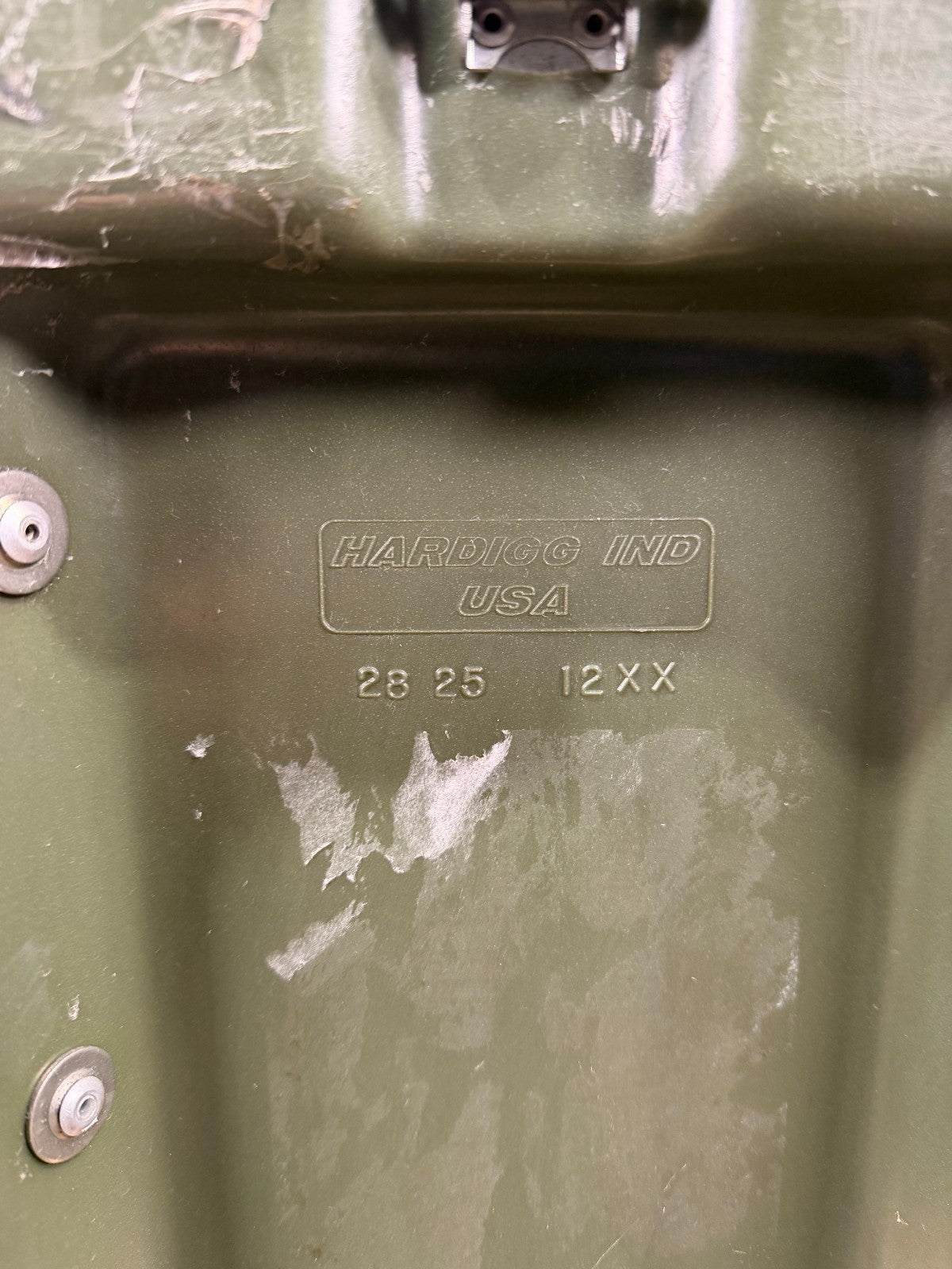 Pelican Hardigg Case 31x27x20" Green Waterproof Storage Footlocker