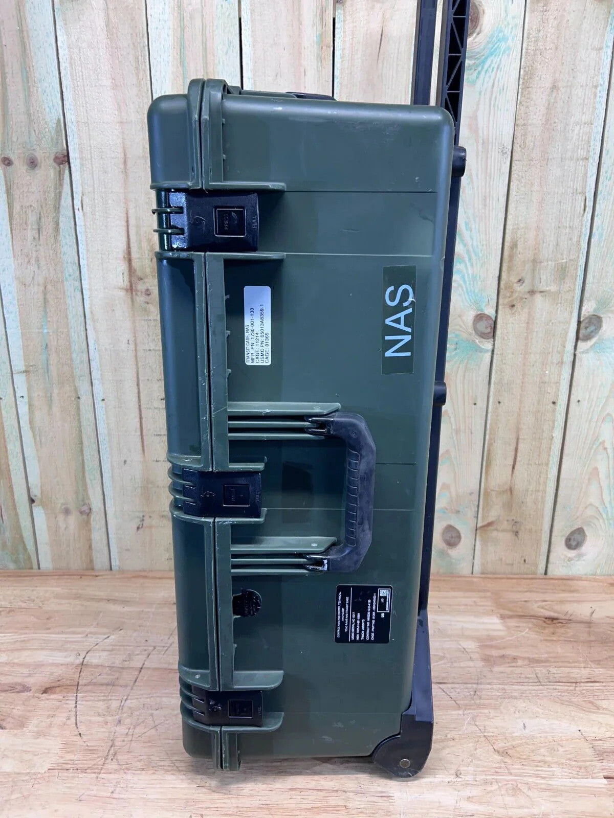 Pelican Storm iM2950 Green Rolling Waterproof Case Good Condition AB
