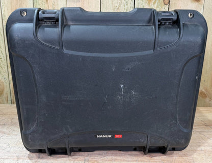 Nanuk 933 Black Hard Case Protector Waterproof Good Condition AB