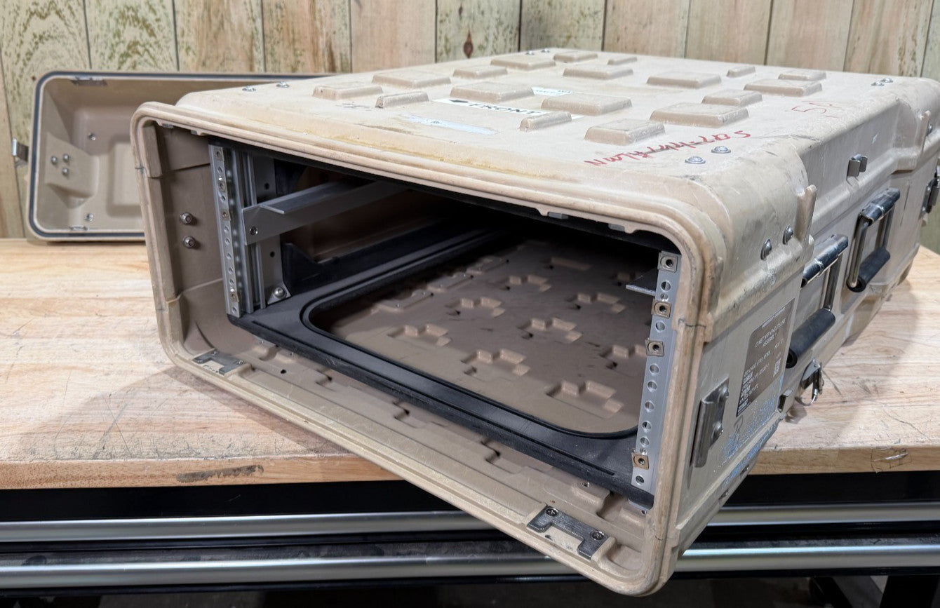 ECS Server Rack Rackmount 39x22.5x12"  19x24 4U Rack Waterproof Storage Case
