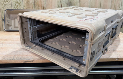ECS Server Rack Rackmount 39x22.5x12"  19x24 4U Rack Waterproof Storage Case