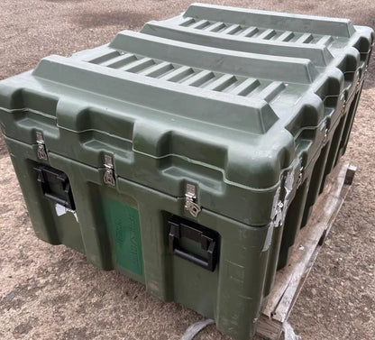 Pelican Hardigg 47x35x26" Storage Case Pallet Lift Waterproof Surplus Case A/B