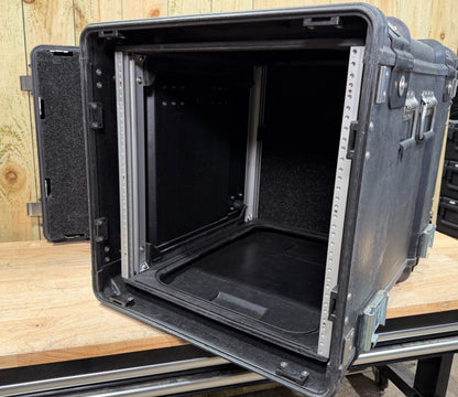 ECS Server Rack Rackmount 11U 19" X 24" Waterproof Storage Case W/ Rack Pelican