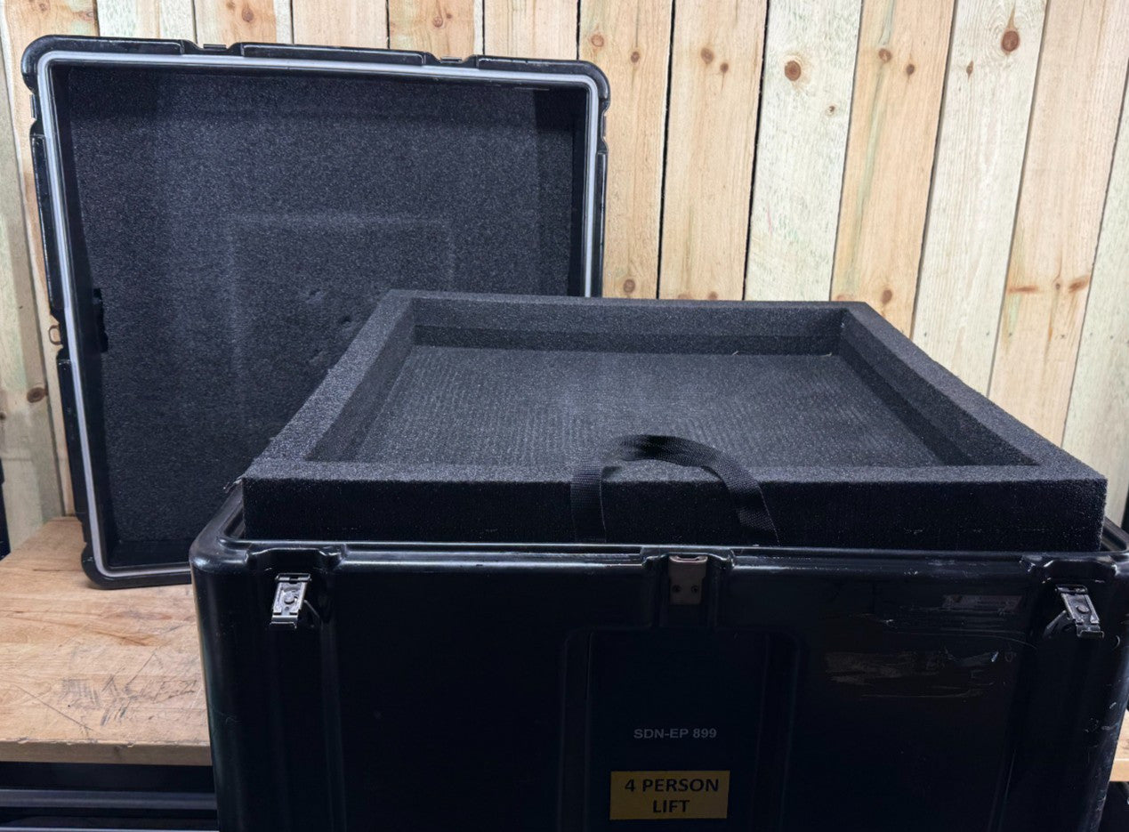 Pelican Hardigg Case Large 30x30x21 Black Military Waterproof Storage