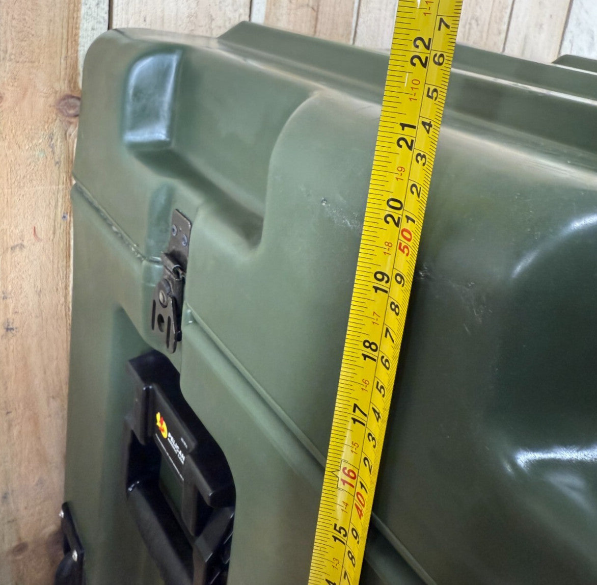 Pelican Hardigg Case 30x30x22" Green Military Waterproof Storage