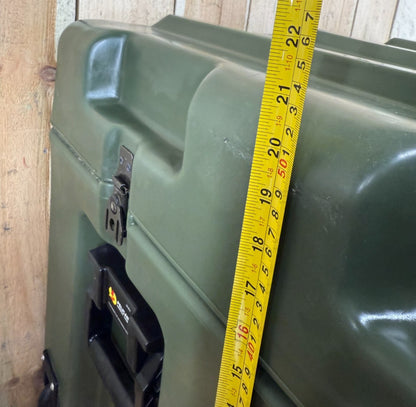 Pelican Hardigg Case 30x30x22" Green Military Waterproof Storage