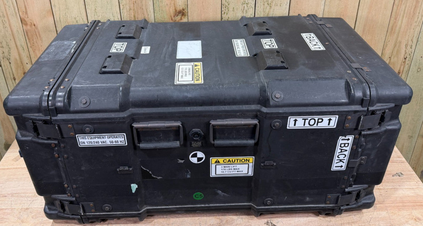 ECS Server Rack 24x19 8U Rack 42x22.5x18.5" Waterproof Storage Case Pelican