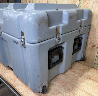 Pelican Hardigg Rolling Case 29x26.5x21" Military Waterproof W/ Handle