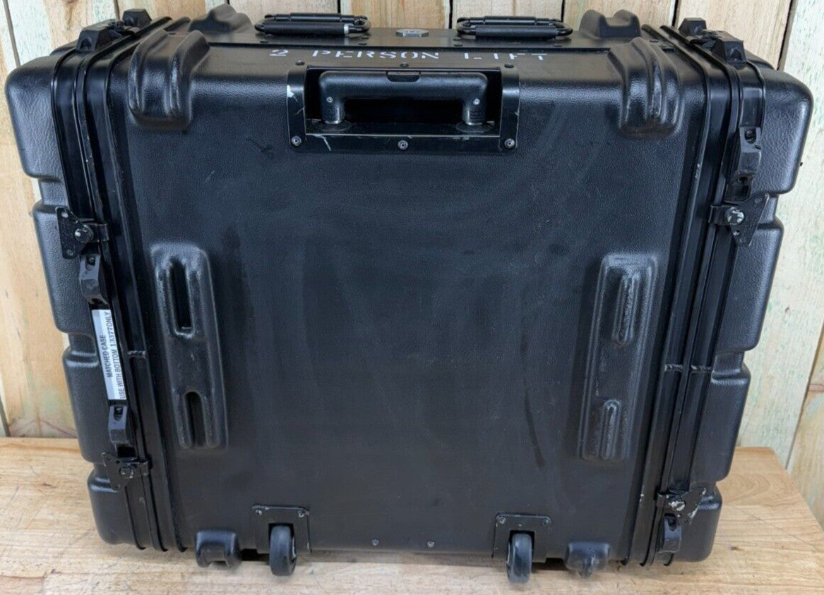 Thermodyne Server 19" Rack 2U 30x26x13 Rolling Case Military Waterproof