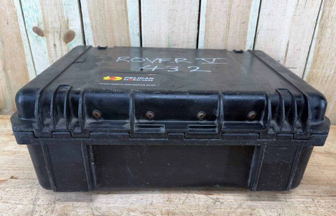 Pelican IM2400 Storm Case Waterproof  Black W/ Holes Grade D Free Shipping
