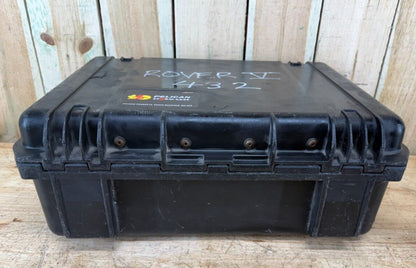 Pelican IM2400 Storm Case Waterproof  Black W/ Holes Grade D Free Shipping