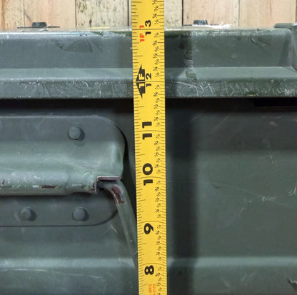 Zarges Metal K470 22.5x18x13.5" Military Surplus Storage Case Green