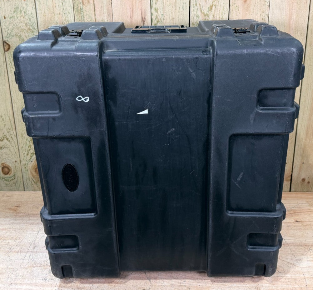 SKB rSeries Footlocker Rolling Style Storage Case Trunk 27.5x27x19" Black AB