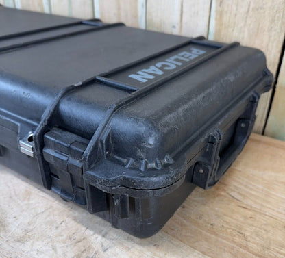 Pelican 1720 Rifle Case Protector Rolling Black Long Grade AB Free Ship