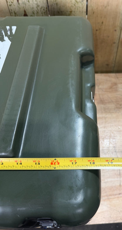Pelican Hardigg Footlocker Green Case 18.5x18.5x15.5" Military Waterproof