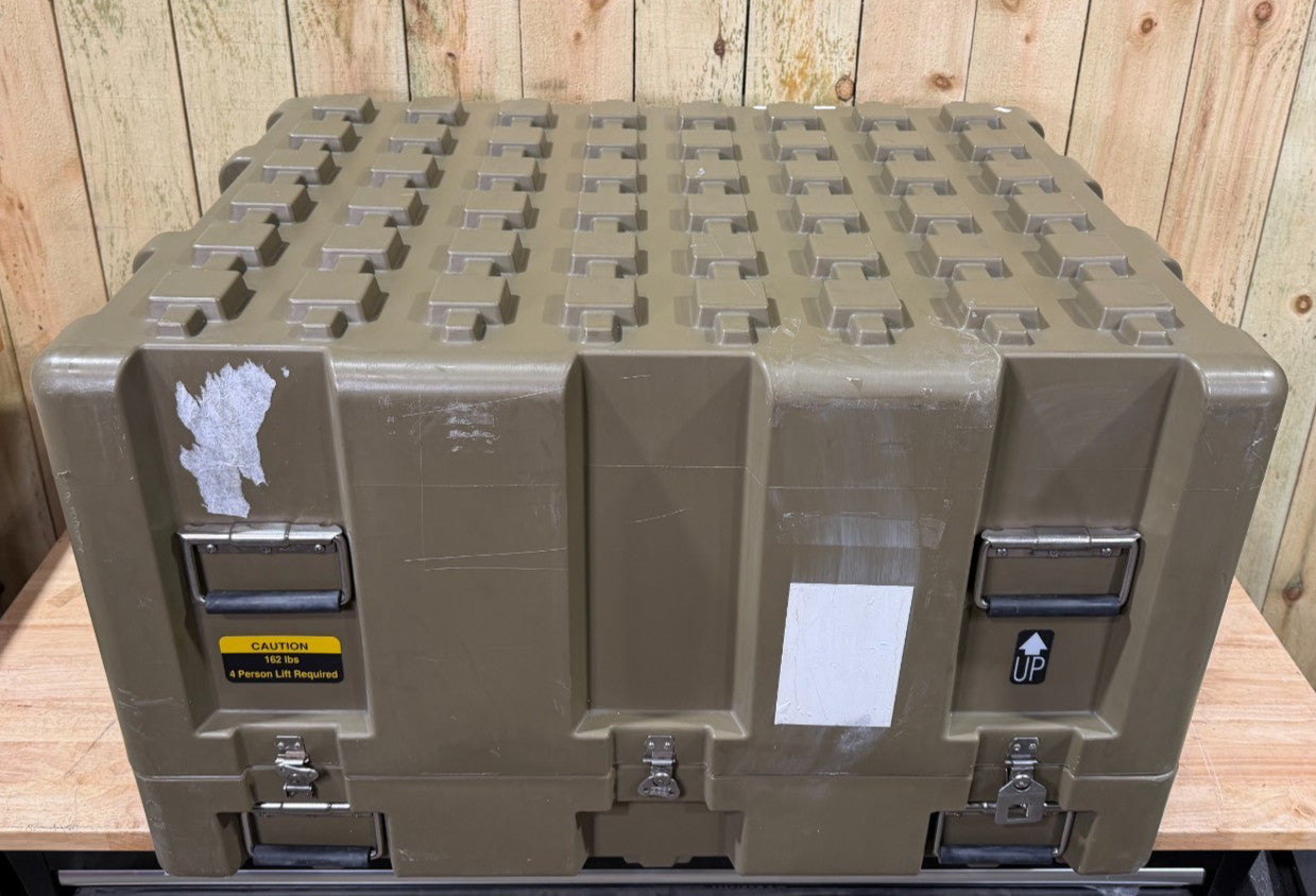 ECS Loadmaster 38x29x23 Rolling Storage Case Waterproof Surplus Footlocker