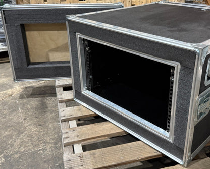Wilson Case 6U 19x24" Server Rack Road Case With Casters Surplus Roadie Music